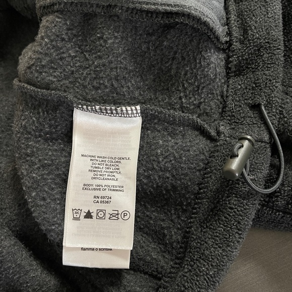 COLUMBIA Fleece Steens Mountain Full Zip Jacket Grey WM3220 Mens Large - Picture 7 of 11